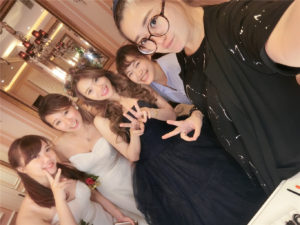 新秘RITA|新娘秘書|bride-澄沂|好媳婦髮型|側邊捲髮|公主頭|低髮髻|蕾絲長頭紗|圓眼|圓眼新娘