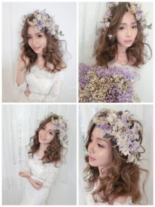 新娘造型|精選造型|波浪捲髮|髮絲感|盤髮|側邊捲髮|低馬尾|婚宴造型|自然眼妝|圓眼|大眼妝|圓眼新秘