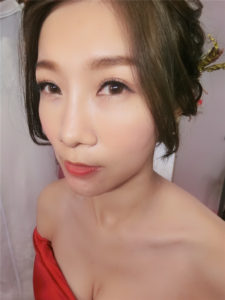 新秘rita|新娘秘書|bride|盤髮造型|訂婚造型