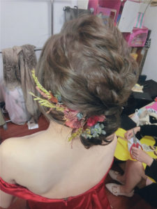 新秘rita|新娘秘書|bride|盤髮造型|訂婚造型