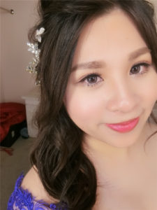 新秘rita|新娘秘書|bridr-佳玲|側邊捲髮|公主頭|好媳婦髮型|訂婚造型|乾燥花|圓眼新秘|圓眼
