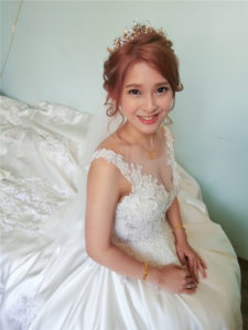 新秘rita|新娘秘書|bride-蘋儀|盤髮|浪漫公主造型|仙仙風|球球造型|乾燥花不凋花